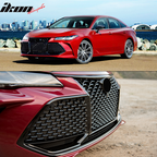 2019-2020 Toyota Avalon Honeycomb Gloss BLack Front Grill ABS