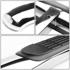 Universal 2" Receiver Hitch Step with 3.25" Curved Chrome Step