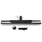 2" Receiver Hitch Step - 4" Oval Chrome Step 35" Length