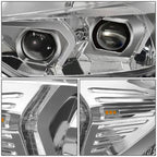 2012-2015 BMW 3-Series 3D LED Swoosh Projector Switchback Headlights