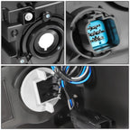2013-2019 Ford Flex Black Housing Halogen Headlights