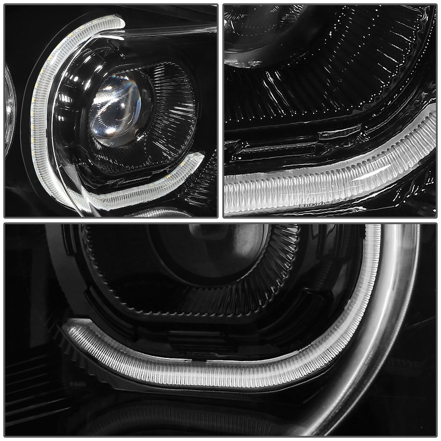 08-19 Kenworth T170/T270/T300/T370/T660/T700 LED Projector Headlights