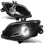 18-21 Freightliner Cascadia Fog Lights - Black