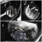 18-21 Freightliner Cascadia Fog Lights - Black