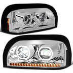 96-10 Freightliner Century Projector Headlights - Clear