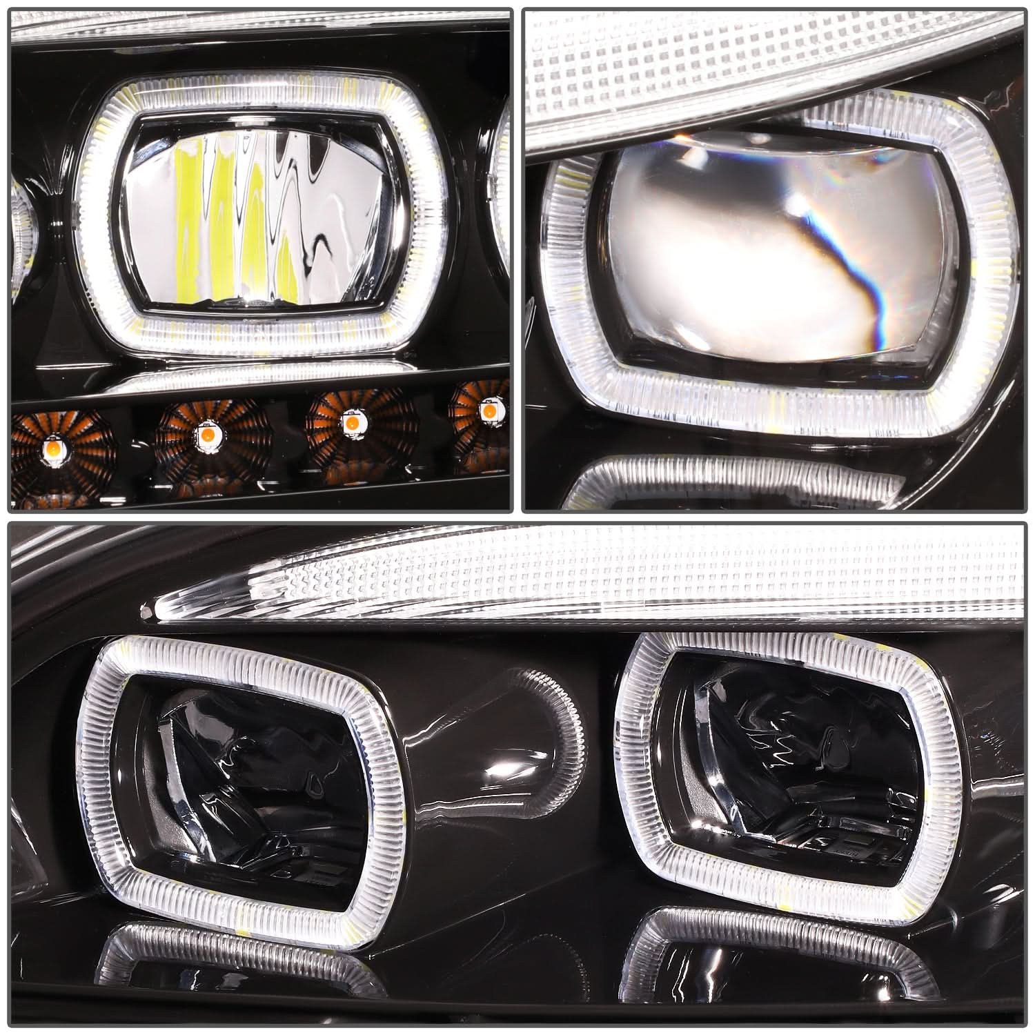 05-20 Peterbilt Multi-Model LED Headlights - Black