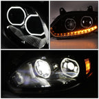 2017-2021 International Harvester LT625 Black Headlights