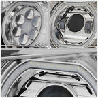 2017-2021 International Harvester LT LT625 Chrome Headlights
