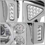 81-88 Peterbilt 359 / 87-07 379 / 08-21 389 LED Clear Headlights