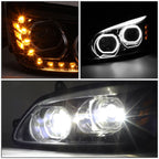 08-19 Kenworth T170/T270/T370 16-19 T300 08-18 T660 11-15 T700 Black Headlights