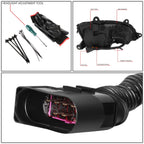 08-19 Kenworth T170/T270/T370 16-19 T300 08-18 T660 11-15 T700 Black Headlights
