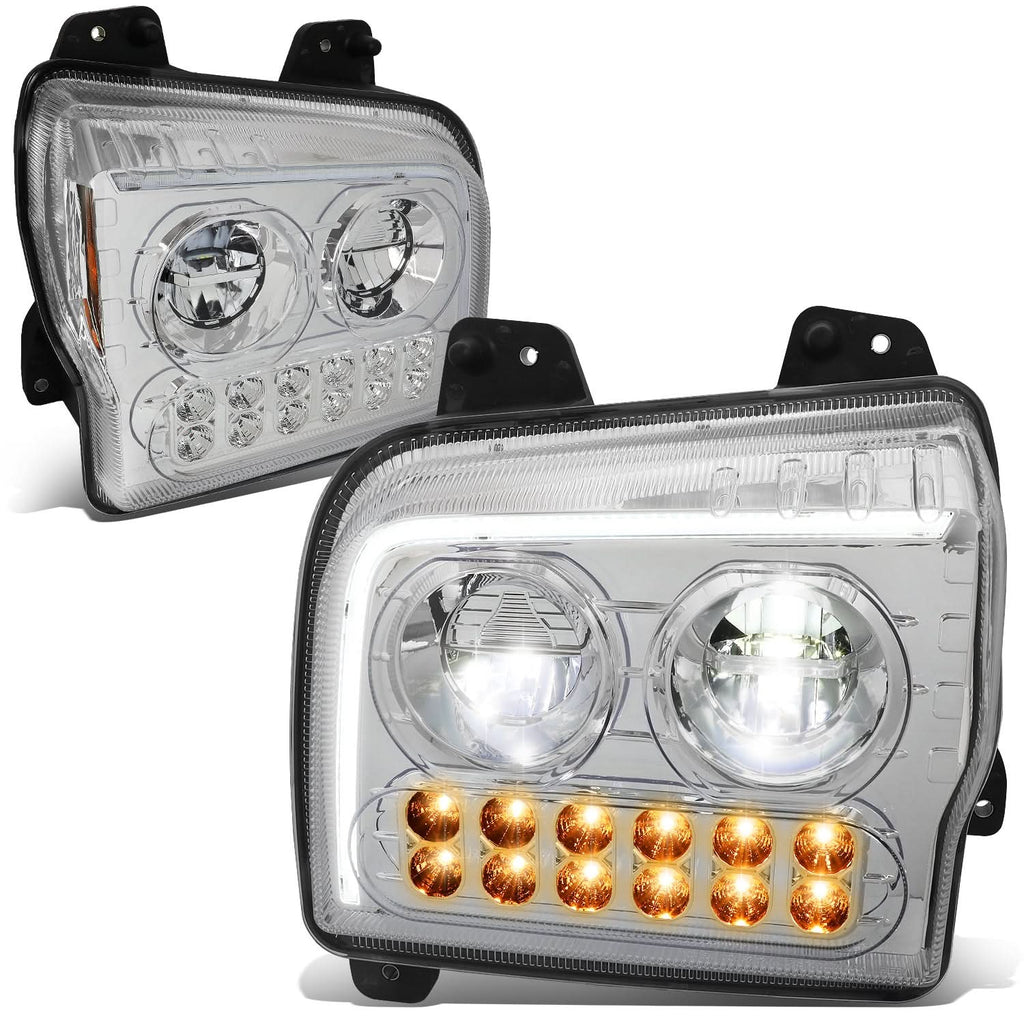 2019-2022 Kenworth W990 Chrome Headlights