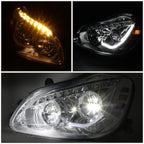 2013-2021 Kenworth T680 Chrome Headlights