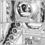 Ford F250/F350 Chrome Headlights