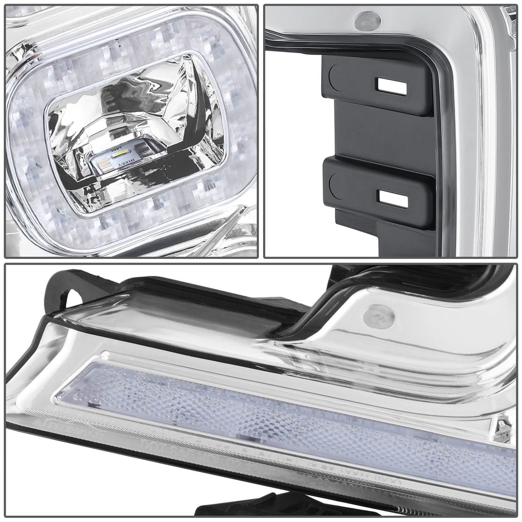 2018-2019 Ford F150 Chrome Headlights
