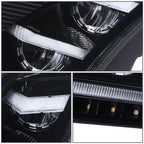 18-21 Volvo VNL/VNR Full LED RGB DRL Sequential Turn Signal Headlights