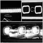2019-2021 Dodge Ram LED Headlights Black