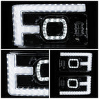 2011-2016 Ford F-250/F-350/F-450/F-550 Super Duty Sequential LED Headlights