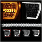 2021-2023 Ford F-150 LED Headlights w/ 3D Light Bar & Sequential Turn Signal