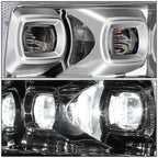 2021-2023 Ford F-150 LED Headlights w/ 3D Light Bar & Sequential Turn Signal