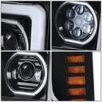 2017-2019 Ford F-250/F-350/F-450 Super Duty 3D Light Bar Headlights
