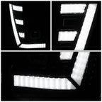 11-16 Ford F-250/350/450 Super Duty White 3D Light Bar Sequential Headlights