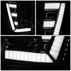 11-16 Ford F-250/F-350/F-450 Super Duty 3D Light Bar Headlights