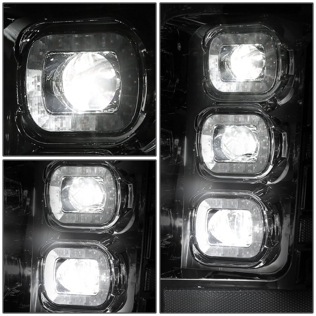 11-16 Ford F-250/F-350/F-450 Super Duty 3D Light Bar Headlights