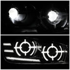 2008-2017 Kenworth T660 Target Style LED Sequential Headlights