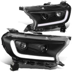 2019-2021 Ford Ranger Sequential LED DRL Switchback Headlights