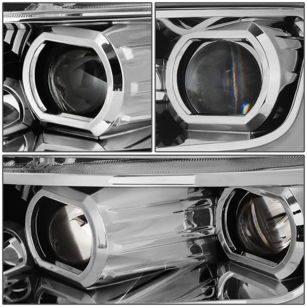 19-21 Ford Ranger Switchback Sequential LED DRL Headlights - Chrome
