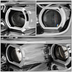 19-21 Ford Ranger Switchback Sequential LED DRL Headlights - Chrome