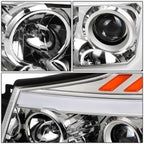 04-15 Nissan Titan / 05-07 Armada 3D LED DRL Projector Headlights
