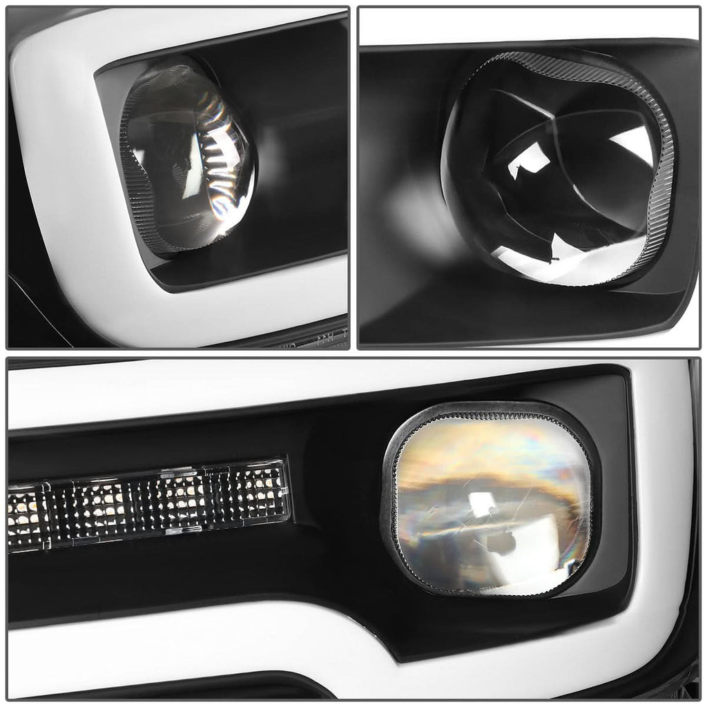 2016-2020 Toyota Tacoma Sequential LED DRL Projector Headlights