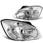 2006-2008 Kia Rio Chrome Housing Clear Corner Headlights