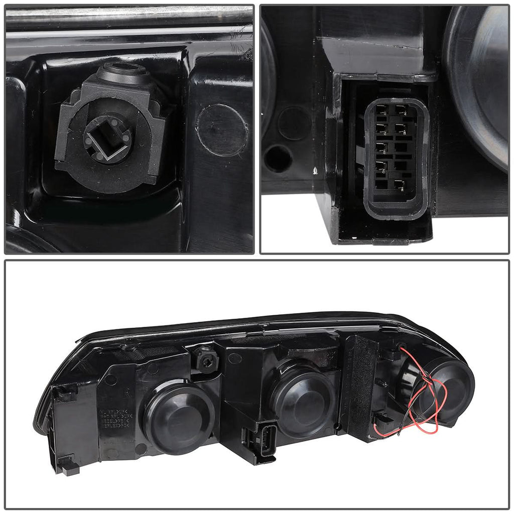 00-05 Chevrolet Impala LED DRL Headlights - Chrome Housing