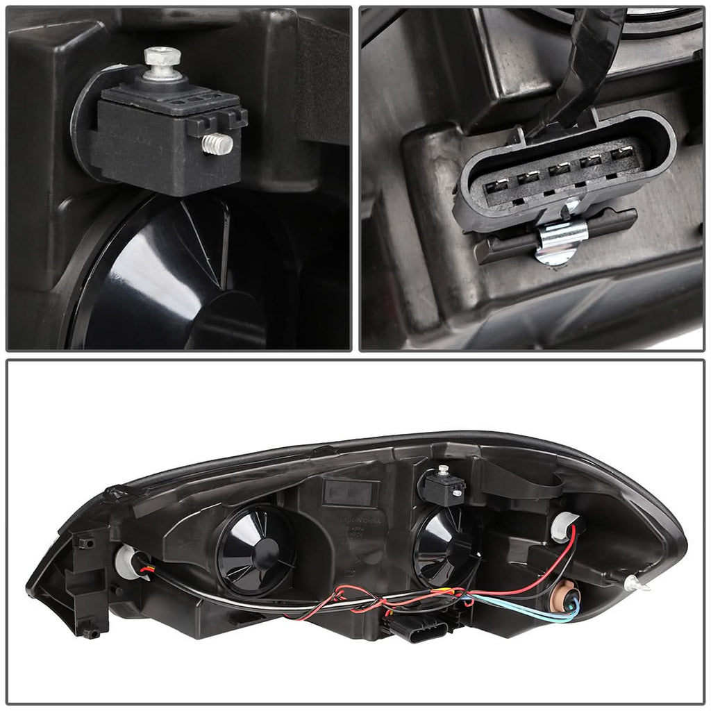 06-16 Chevrolet Impala/Monte Carlo LED DRL Headlights Chrome