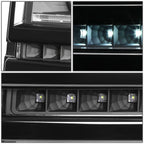 14-15 Chevrolet Silverado 1500 LED DRL Headlights Black Housing