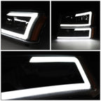 03-07 Chevrolet Silverado / 03-06 Avalanche LED DRL Headlights Black