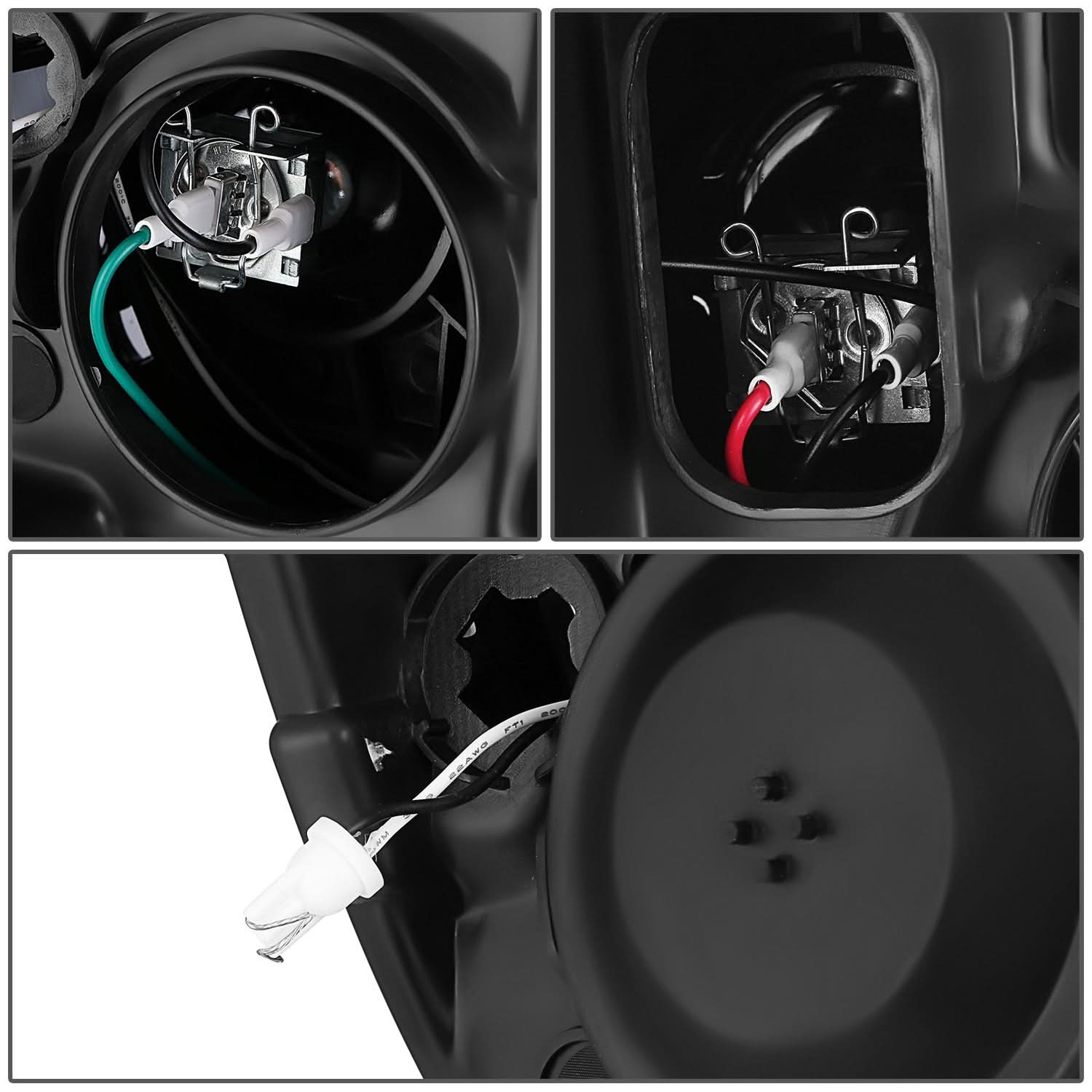 2019-2024 RAM 1500 OE Style Headlights - Black Housing