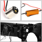 2007-2014 Toyota FJ Cruiser LED DRL Sequential Turn Signal Headlights