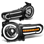 2007-2014 Toyota FJ Cruiser LED DRL Sequential Turn Signal Headlights