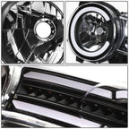 2007-2014 Toyota FJ Cruiser LED DRL Sequential Turn Signal Headlights