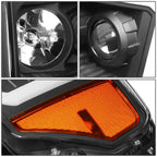 09-14 Ford F-150 LED DRL Projector Headlights Black Housing