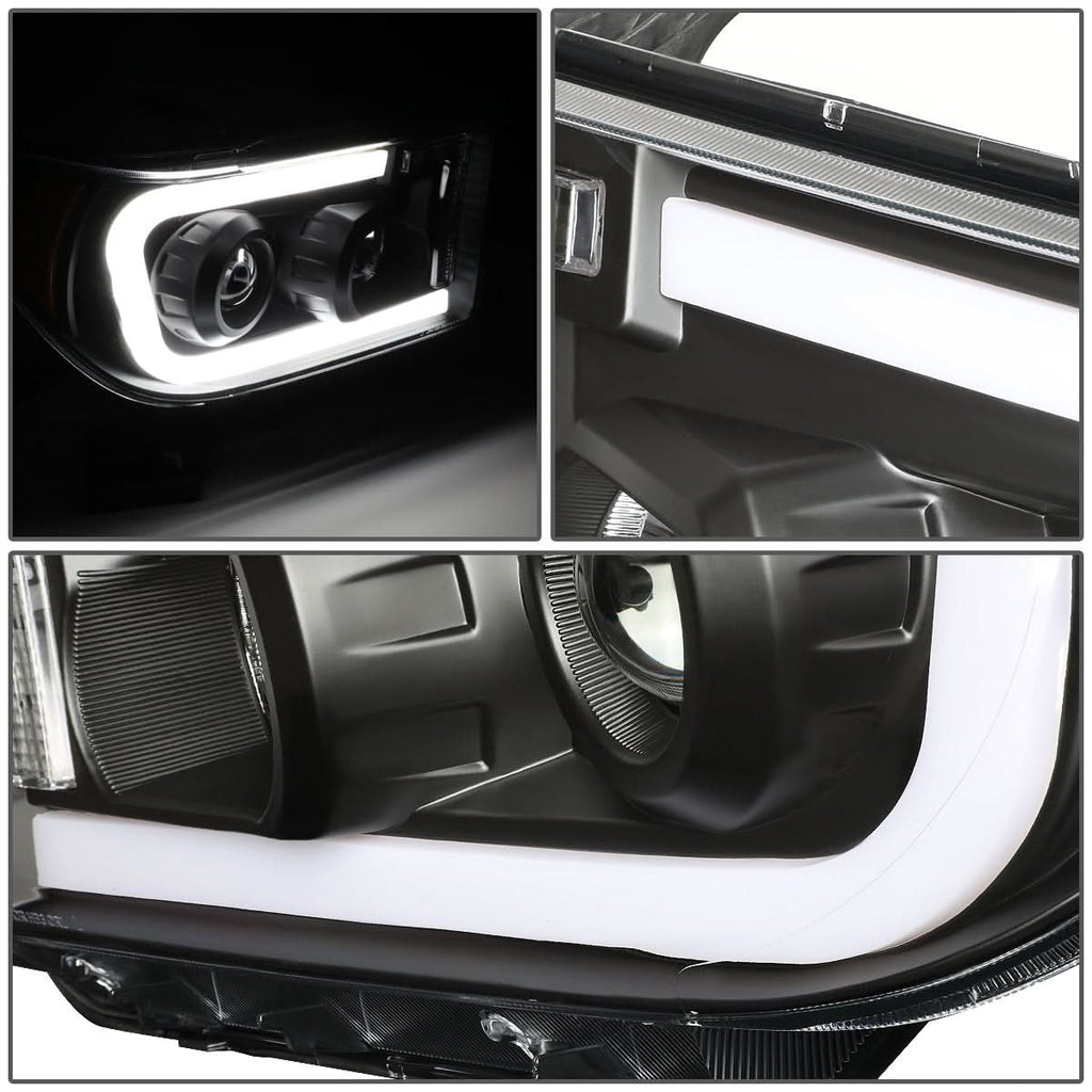 08-17 Toyota Sequoia / 07-13 Tundra LED DRL Projector Headlights