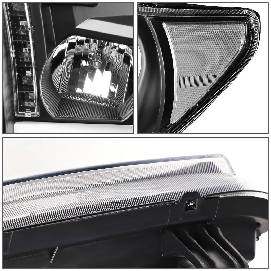 08-17 Toyota Sequoia / 07-13 Tundra LED DRL Projector Headlights