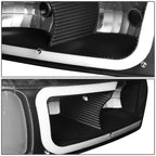 00-07 GMC Yukon Sierra LED DRL Headlights Black Housing Clear Corner