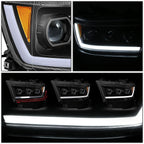 2019-2024 RAM 1500 OE Style Headlights - Black Housing Amber Corner