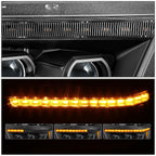 2019-2024 RAM 1500 OE Style Headlights - Black Housing Amber Corner
