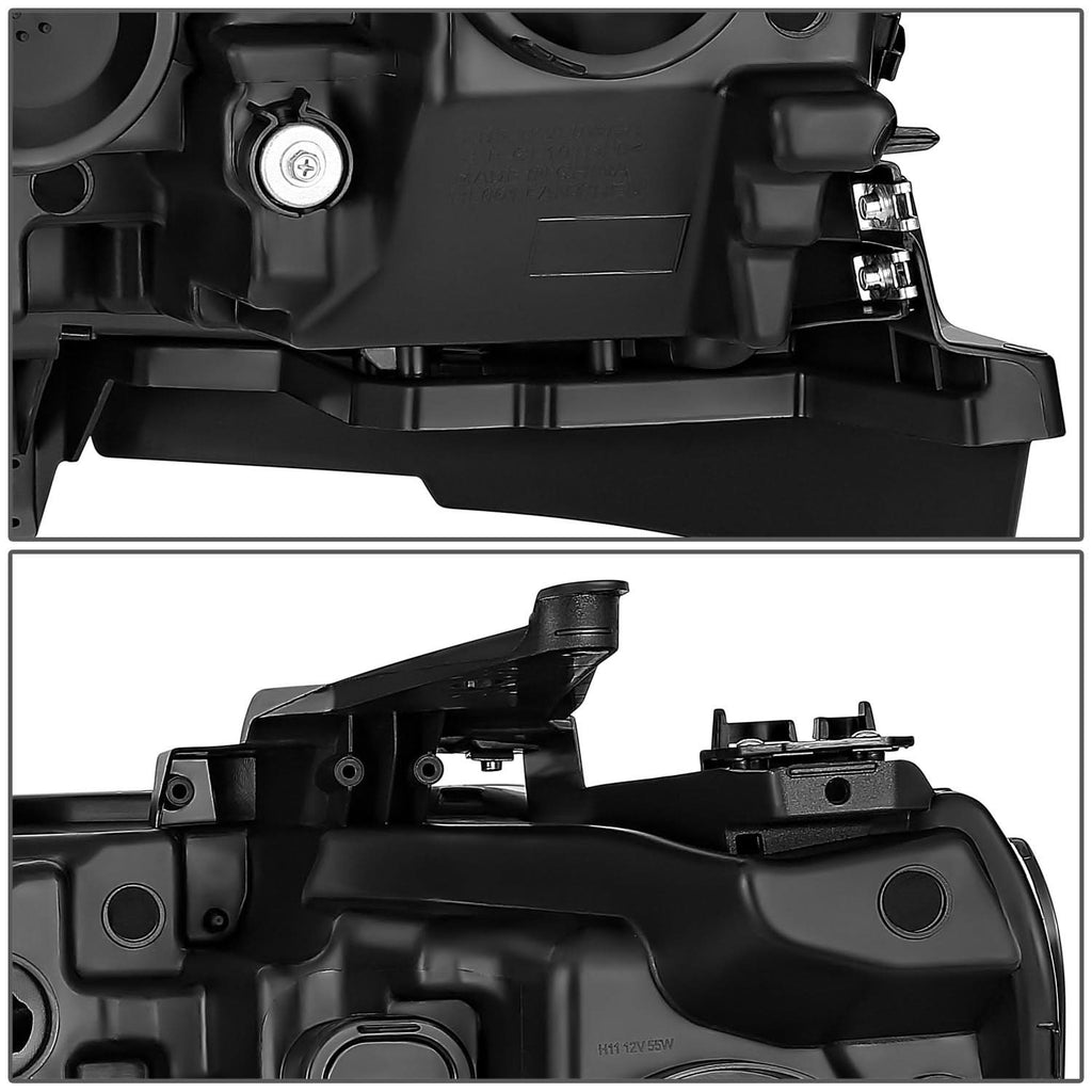 2019-2024 RAM 1500 OE Style Headlights - Black Housing Amber Corner